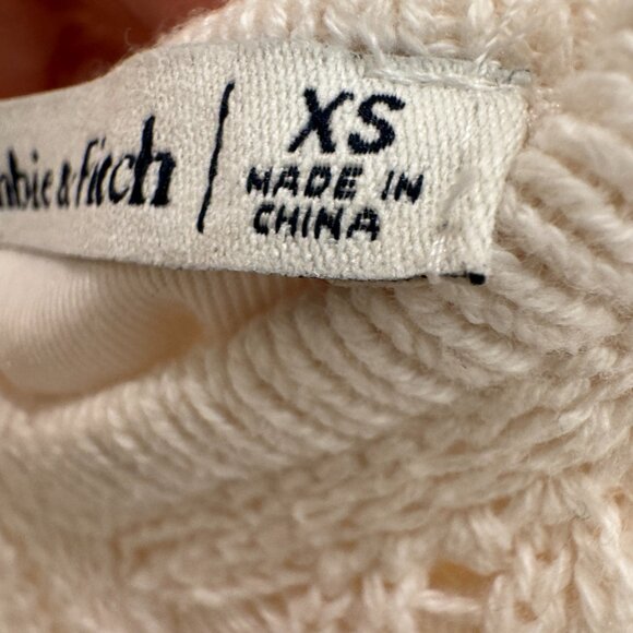 Abercrombie Crochet-Style Maxi Dress - Picture 3 of 9